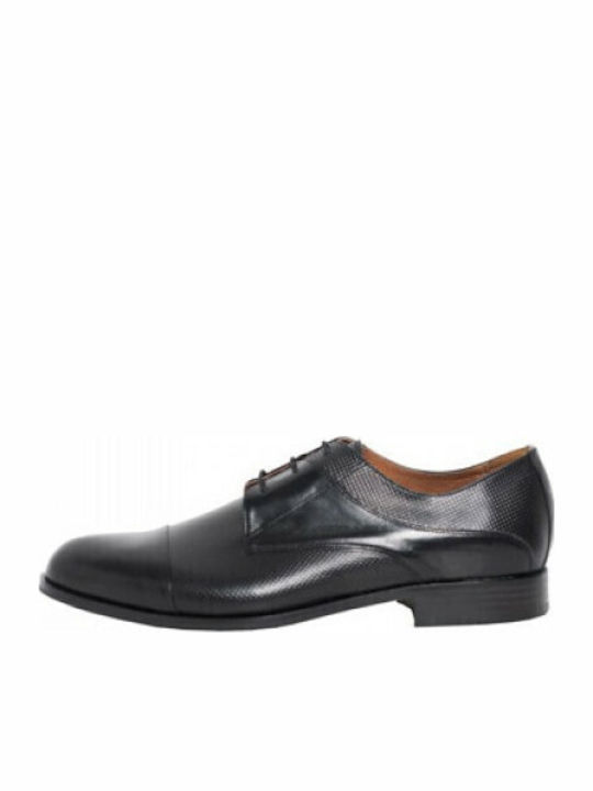 Leder Herrenschuhe Schwarz