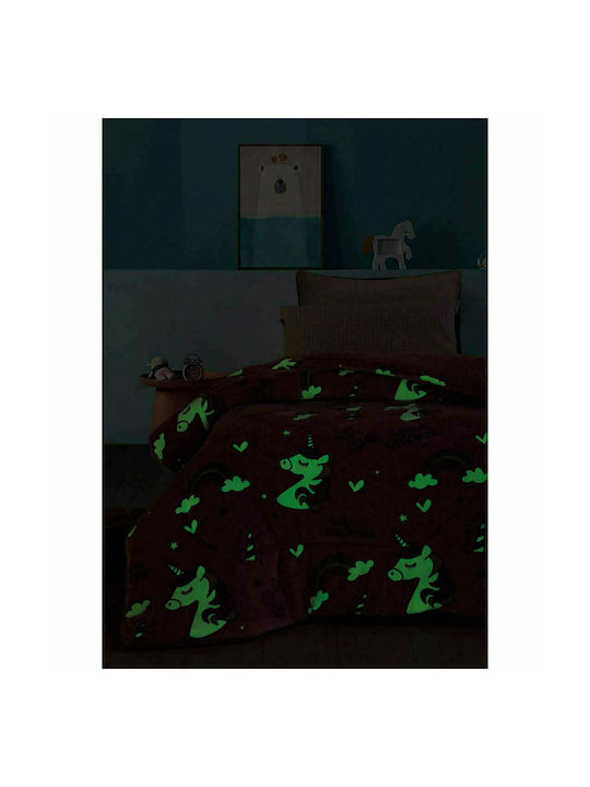 Palamaiki Fleece Fantasy Fluorescent Pink Blanket 160x220cm