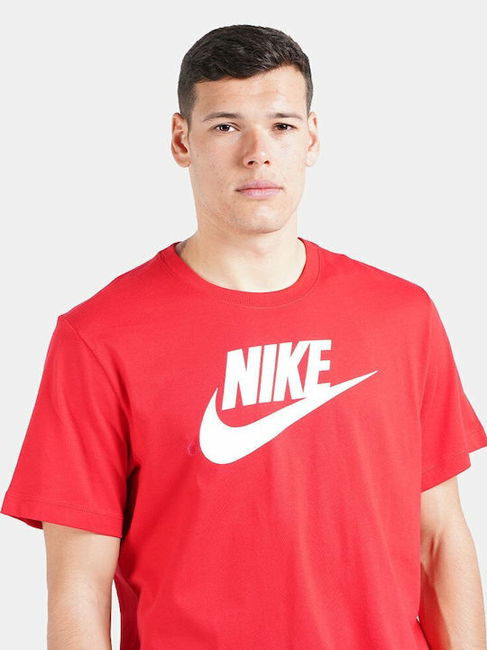 Icon Futura Sportliches T-Shirt Rot
