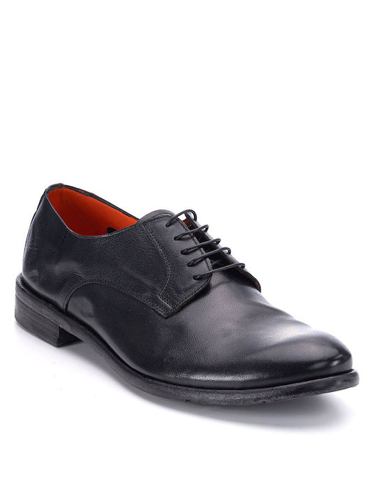 Perlamoda Handmade Men's Leather Dress Shoes Black