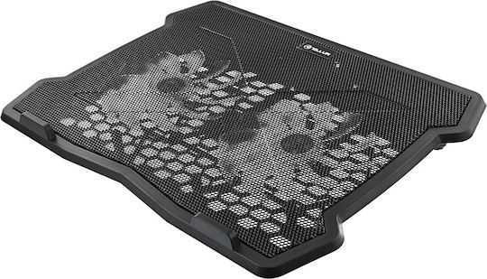 Tellur Basic Cooling Pad for Laptop up to 15.6" with 2 Fans and Lighting