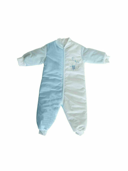 Baby Oliver Winter Sleeping Bag with Feet 2.5 Tog Blue