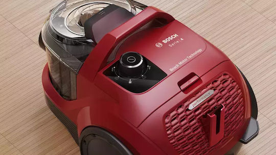 Bosch BGC21X350 Прахосмукачка 750W С контейнер 2лт Червен
