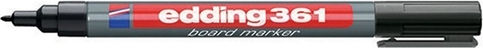 Edding 361 Whiteboard Marker 1mm Black