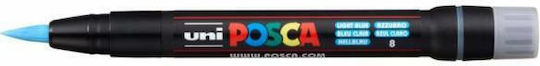 Posca PCF-350 Permanent Marker 10mm 8 Light Blue