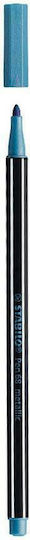 Stabilo Pen 68 Marker de Proiectare 1mm Metallic Blue (128068841)