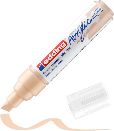 Edding 5000 Ακρυλικός Μαρκαδόρος Μπεζ 10mm