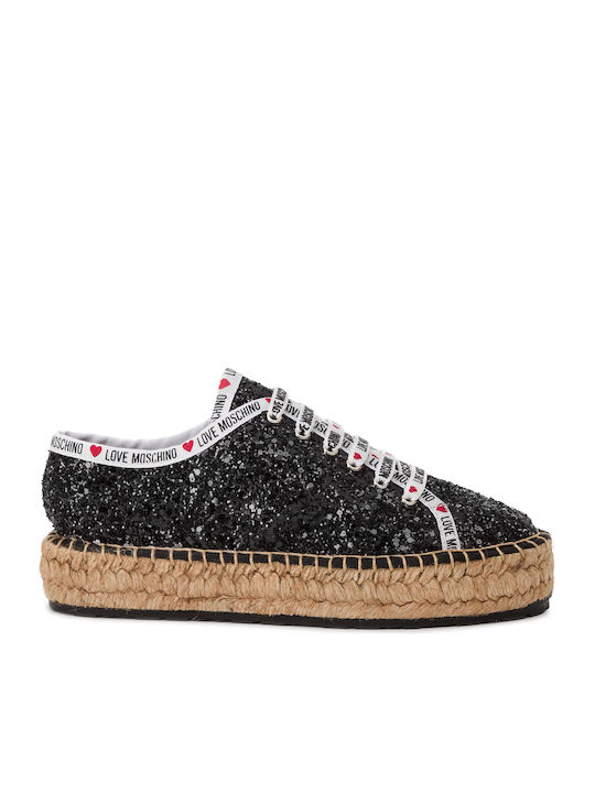 Moschino Women's Espadrilles Black JA10203G07JI0000