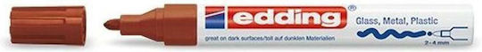 Edding 750 Permanent Marker 4mm Brown