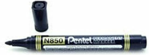 Pentel N850 Ανεξίτηλος Μαρκαδόρος Μαύρος 1.5mm
