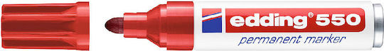 Edding 550 Permanent Marker 4mm Red