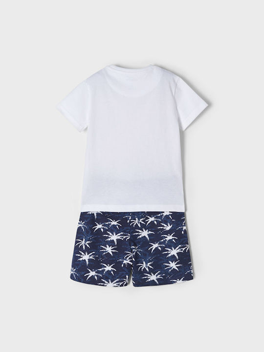 Mayoral Kids Set with Shorts Summer 2pcs White