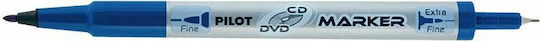 Pilot Marker Pen Μαρκαδόρος για CD/DVD Μπλε 2mm