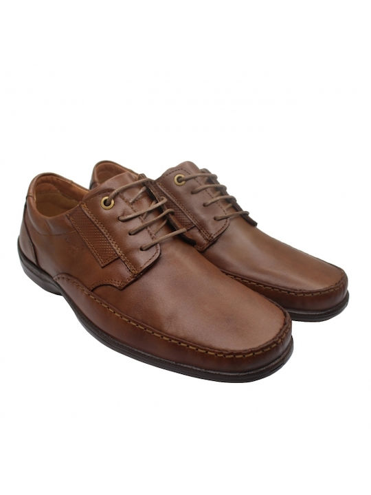 Boxer Men's Leather Casual Shoes Tabac Brown