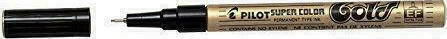 Pilot Super Color Extra Fine Ανεξίτηλος Μαρκαδόρος Χρυσός (Gold) 1mm