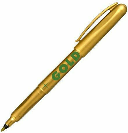 Centropen Ανεξίτηλος Μαρκαδόρος Χρυσός 1mm
