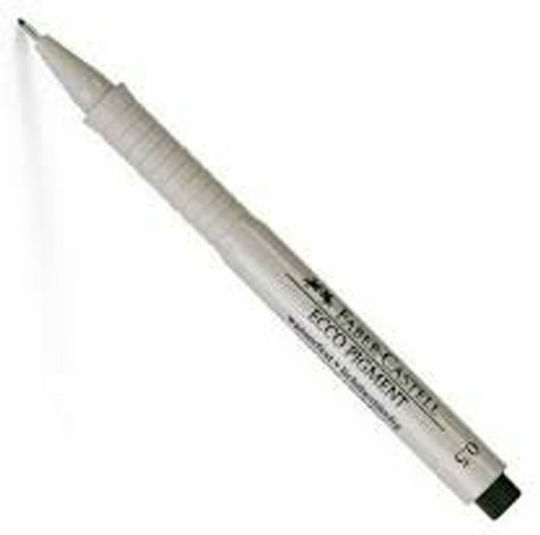 Faber-Castell Ecco Pigment Fineliner Design Markers 0.5mm Black 10pcs