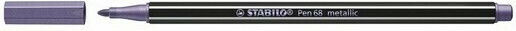 Stabilo Pen 68 Маркер за Рисуване 1.4мм Metallic Purple