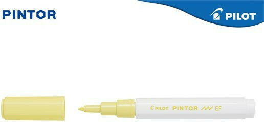 Pilot Pintor Extra Fine Design Marker 0.7mm Yellow