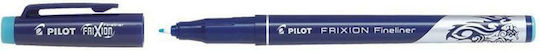 Pilot Frixion Fineliner Marker de Proiectare 0.45mm Albastru deschis