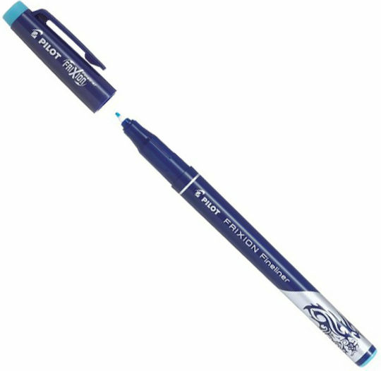 Pilot Frixion Fineliner Marker de Proiectare 0.45mm Albastru deschis