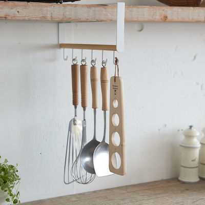 Yamazaki Kitchen Tool Holder Wall Metallic