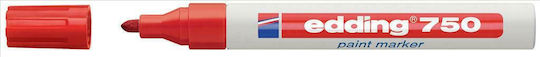 Edding 750 Permanent Marker 4mm Red
