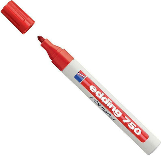 Edding 750 Permanent Marker 4mm Red