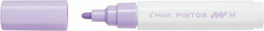 Pilot Pintor Medium Marker de Proiectare 1.4mm Pastel Purple