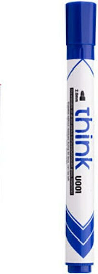 Deli Think Blue Whiteboard Marker 2mm Blue