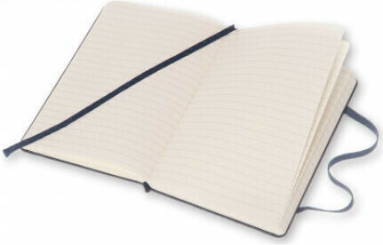 Moleskine Classic Collection Notizbuch 240 Blätter Geregelt mit Gummiband Blau
