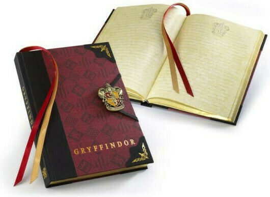 The Noble Collection Notebook A5 Ruled Red