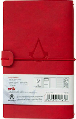 Grupo Erik Assassins Creed Notebook with Elastic Red