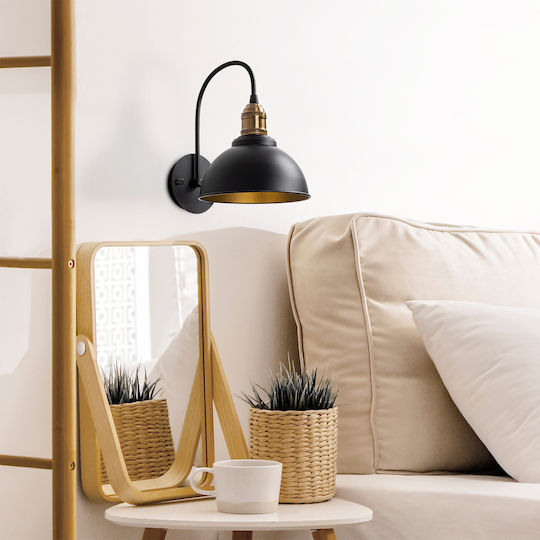 Opviq Lamp Wall Black 27x27cm