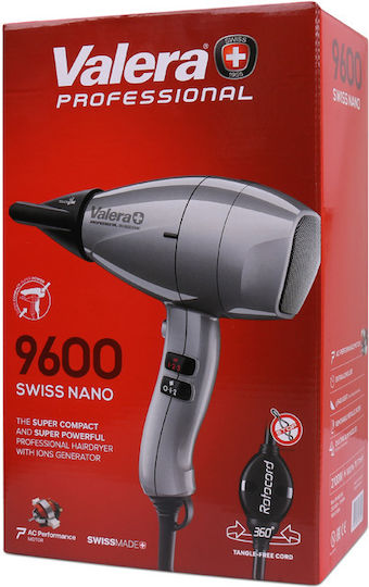 Valera Swiss Nano 9600 Επαγγελματικό Πιστολάκι Μαλλιών 2100W