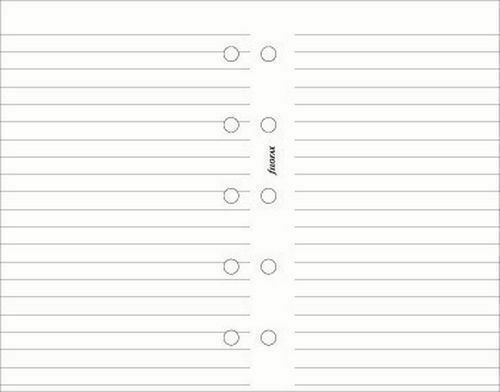 Filofax 20 Refill Pads A6 Ruled White