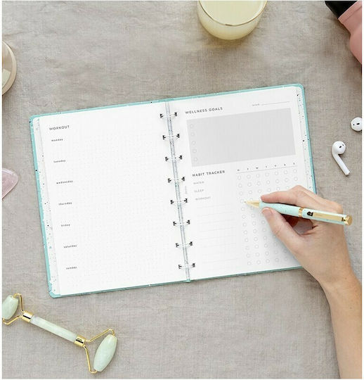Filofax Ανταλλακτικές Κόλλες A5 56 Φύλλων Ριγέ Λευκές