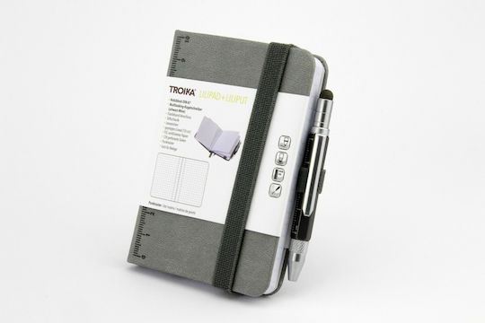 Troika DIN Mini Schreibtischset mit Notizbuch und Stift 2 Stück