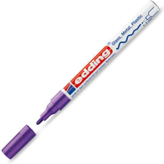 Edding 751 Permanent Marker 2mm Lila