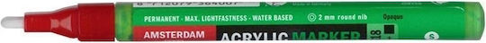 Royal Talens Amsterdam 618 Acrylic Marker 4mm Green Small