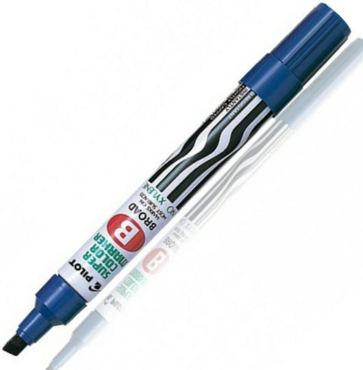 Pilot Supercolor Ανεξίτηλος Μαρκαδόρος Μπλε 4.5mm