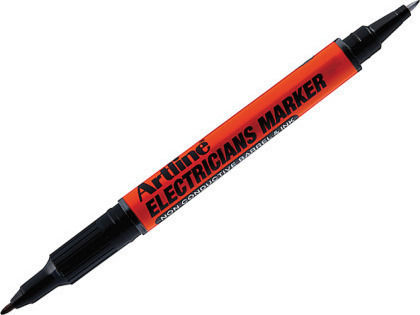 Artline Electricians Marker Permanent Marker 1mm Black