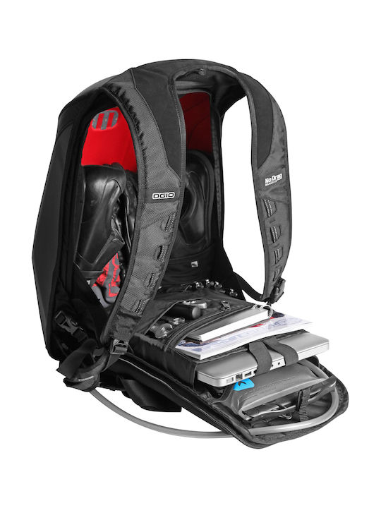 Ogio Σακίδιο Πλάτης Αναβάτη No Drag Mach 3 Μαύρο 22lt