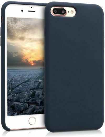 Silicone Back Cover 1.2mm Blue for iPhone 8/7 Plus