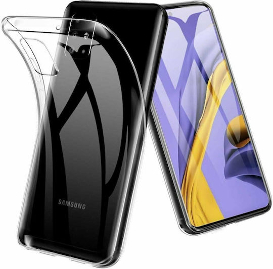 2mm Back Cover Σιλικόνης 2mm Διάφανο (Galaxy A51)