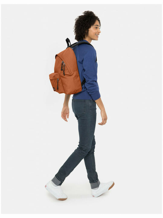 Eastpak Padded Pak'r Metallic Copper School Bag Backpack Junior High-High School Orange 24Liters