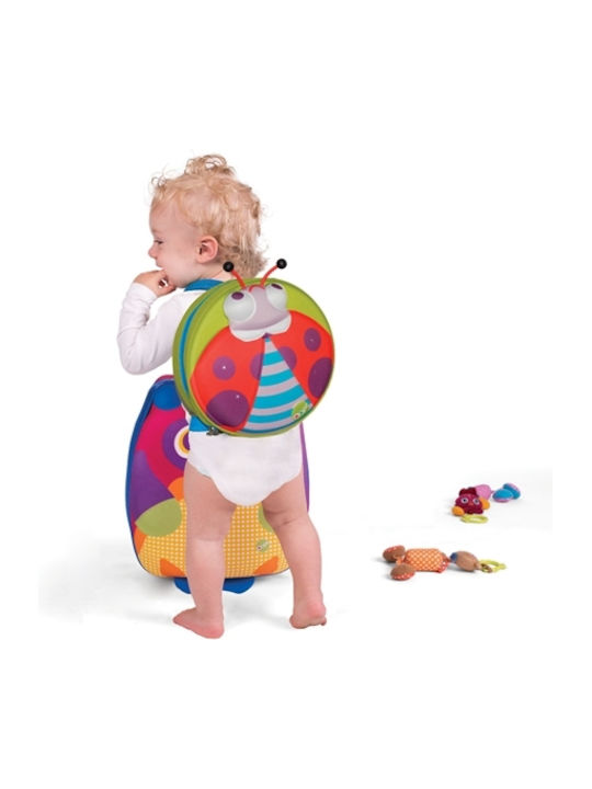 Oops My Starry Ladybird School Bag Backpack Kindergarten Green
