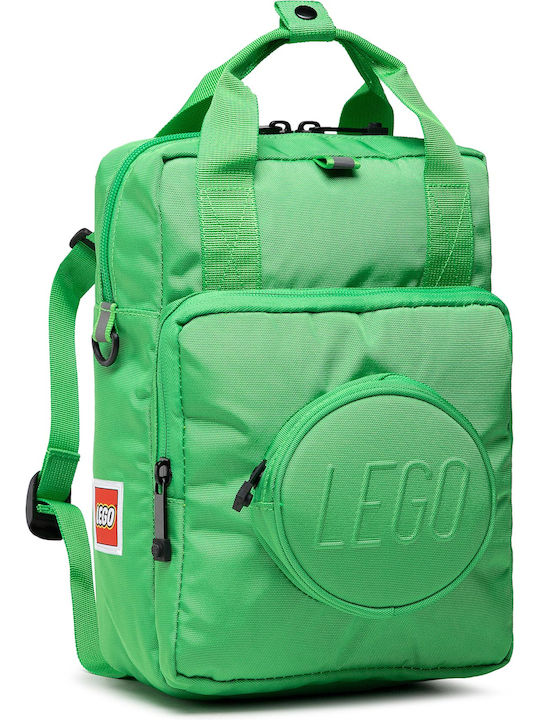 LEGO Brick 1x1 Green School Bag Backpack Kindergarten Green 7Liters