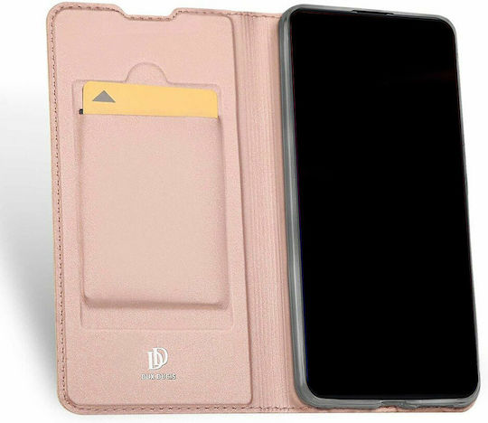 Dux Ducis Skin Pro Книга Изкуствена кожа Розово злато (Xiaomi Mi 10 / Mi 10 Pro)