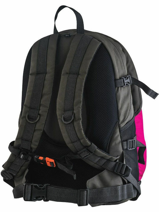 Polo Offpist School Bag Backpack Junior High-High School Fuchsia with Water Bottle Holder 28Liters 2018